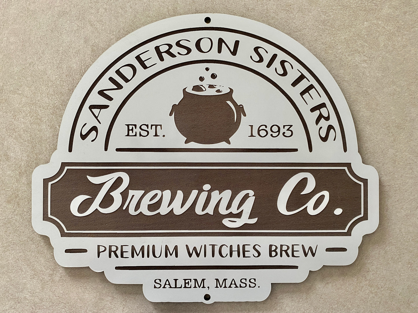Sanderson Sisters Brewing Co. Decor Sign