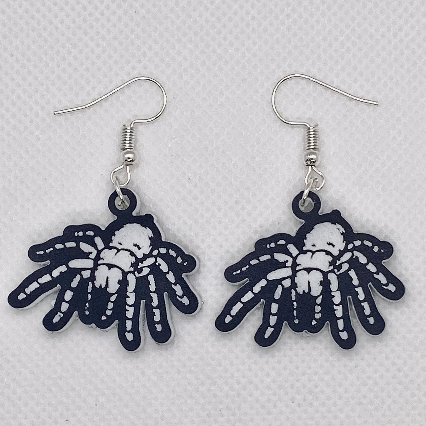 Tarantula Spider Acrylic Earrings