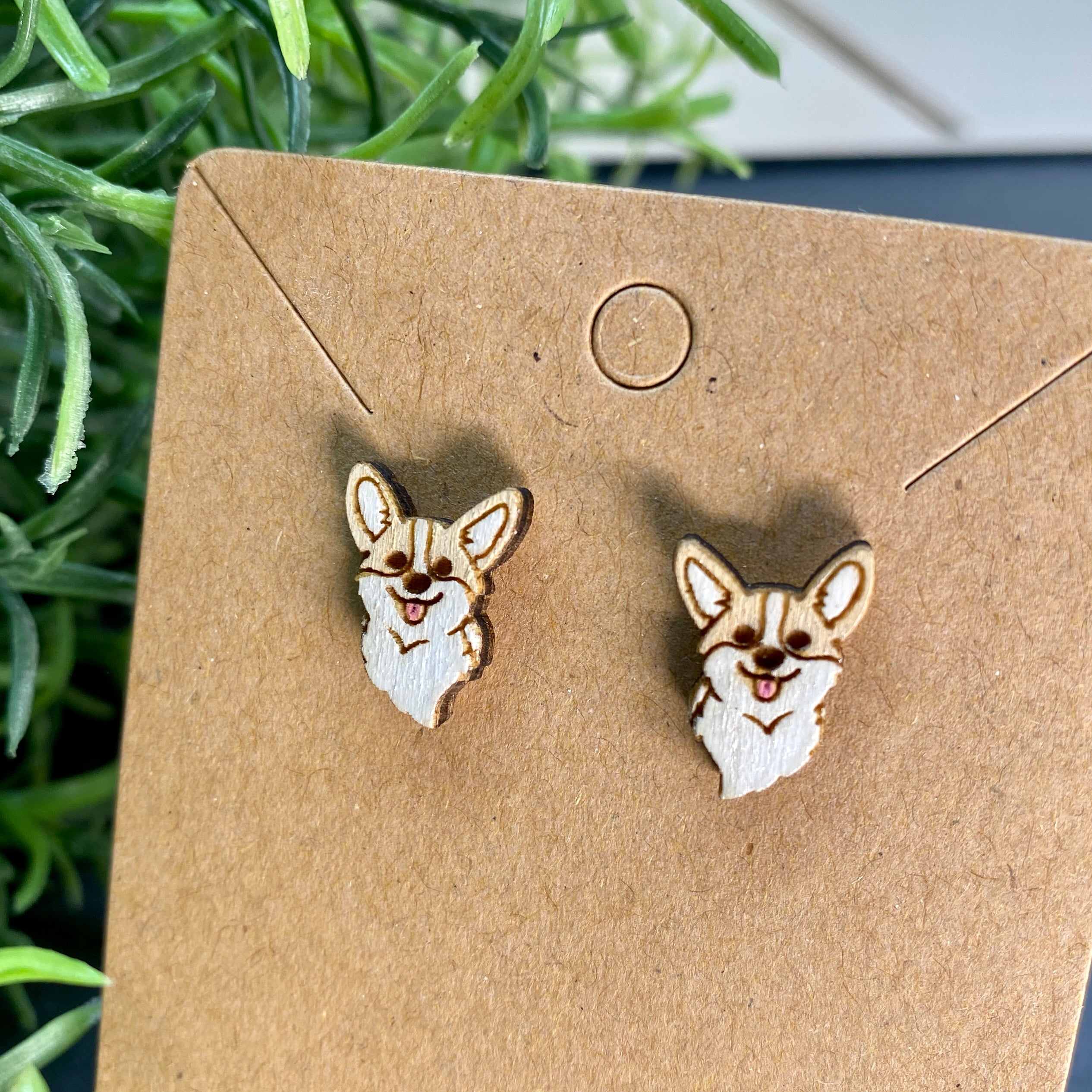 Corgi earrings 2025